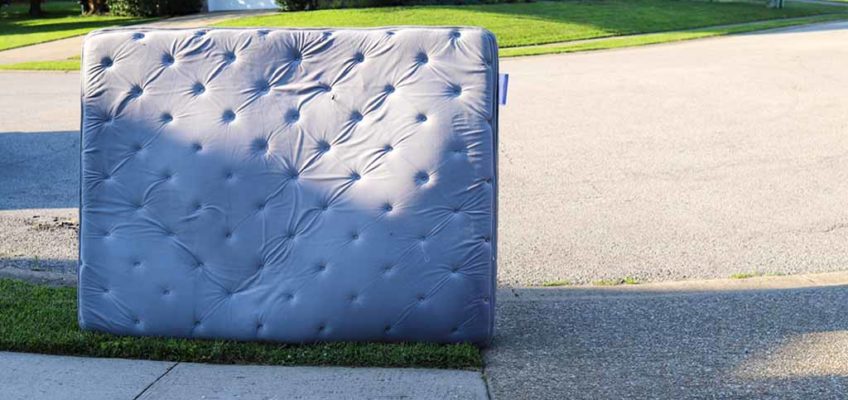 Que faire de son vieux matelas ?